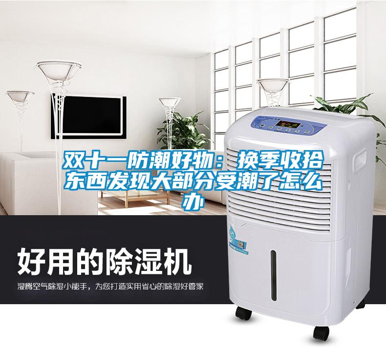 双十一防潮好物：换季收拾东西发现大部分受潮了怎么办