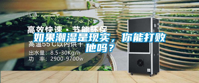 如果潮湿是现实，你能打败他吗？