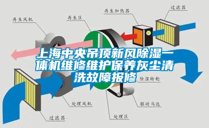 上海中央吊顶新风黄瓜视频下载污一体机维修维护保养灰尘清洗故障报修