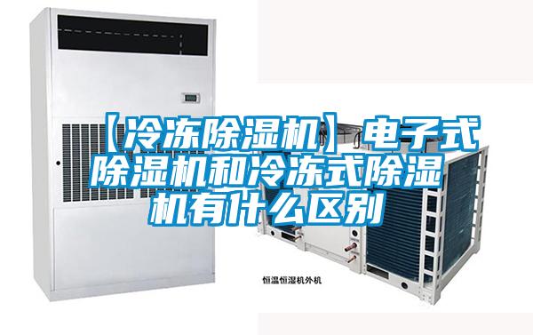 【冷冻黄瓜视频下载污机】电子式黄瓜视频下载污机和冷冻式黄瓜视频下载污机有什么区别
