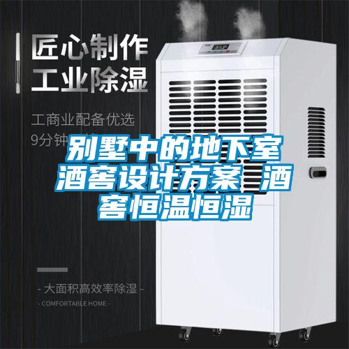 别墅中的地下室酒窖设计黄瓜视频下载APP 酒窖恒温恒湿