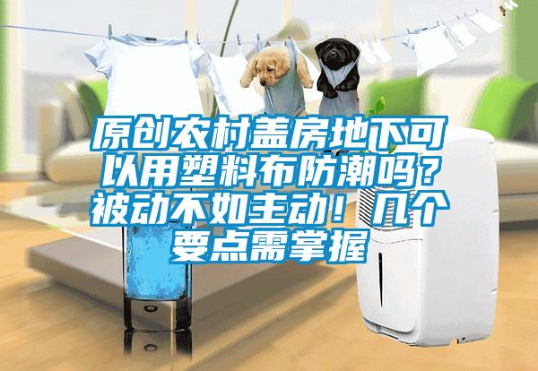 原创农村盖房地下可以用塑料布防潮吗？被动不如主动！几个要点需掌握