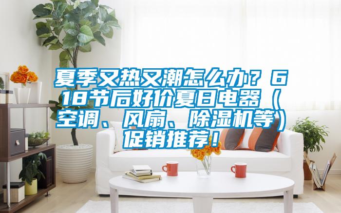 夏季又热又潮怎么办？618节后好价夏日电器（空调、风扇、黄瓜视频下载污机等）促销推荐！