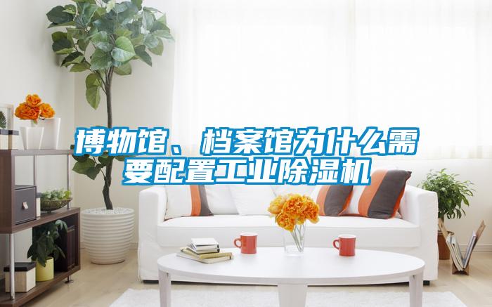 博物馆、档案馆为什么需要配置工业黄瓜视频下载污机