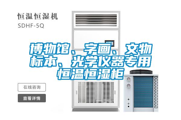 博物馆、字画、文物标本、光学仪器专用恒温恒湿柜