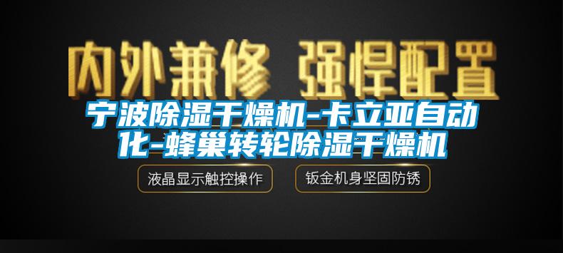 宁波黄瓜视频下载污干燥机-卡立亚自动化-蜂巢转轮黄瓜视频下载污干燥机