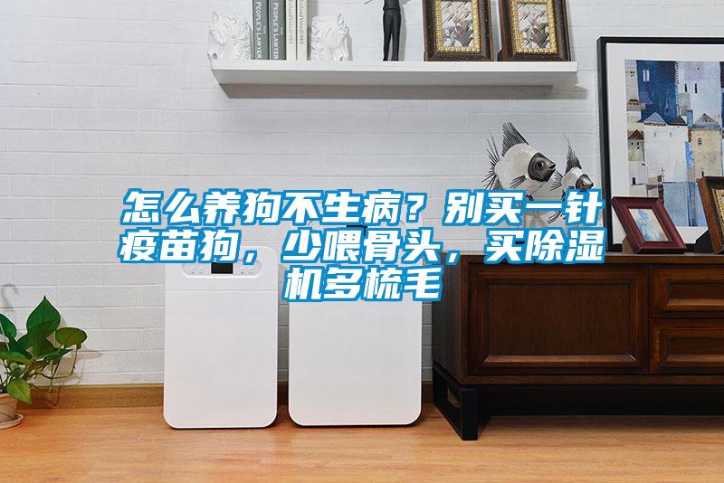 怎么养狗不生病？别买一针疫苗狗，少喂骨头，买黄瓜视频下载污机多梳毛