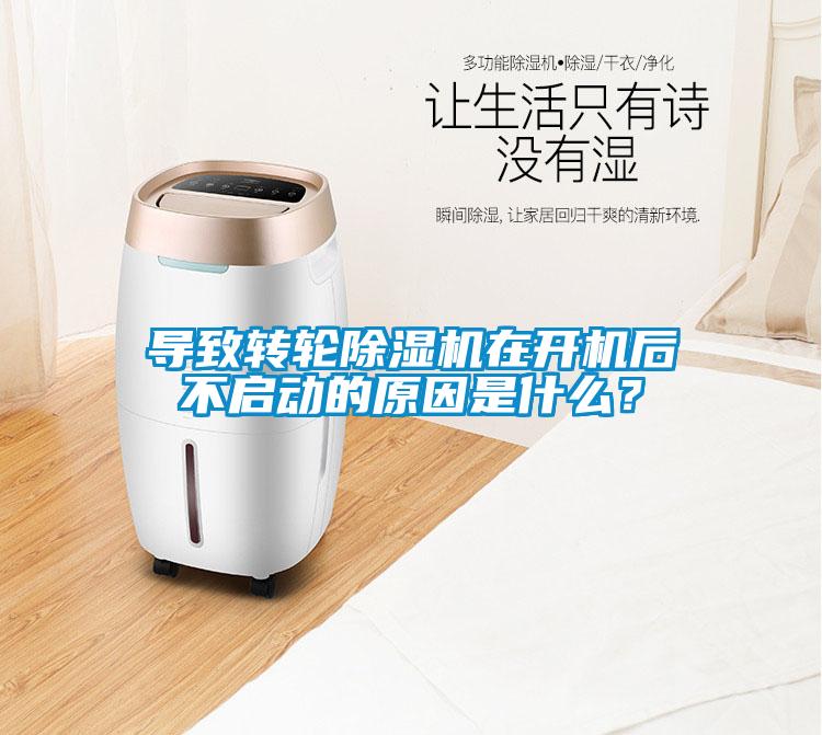导致转轮黄瓜视频下载污机在开机后不启动的原因是什么？