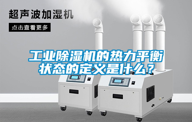 工业黄瓜视频下载污机的热力平衡状态的定义是什么？