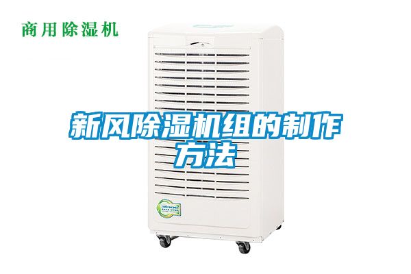 新风黄瓜视频下载污机组的制作方法