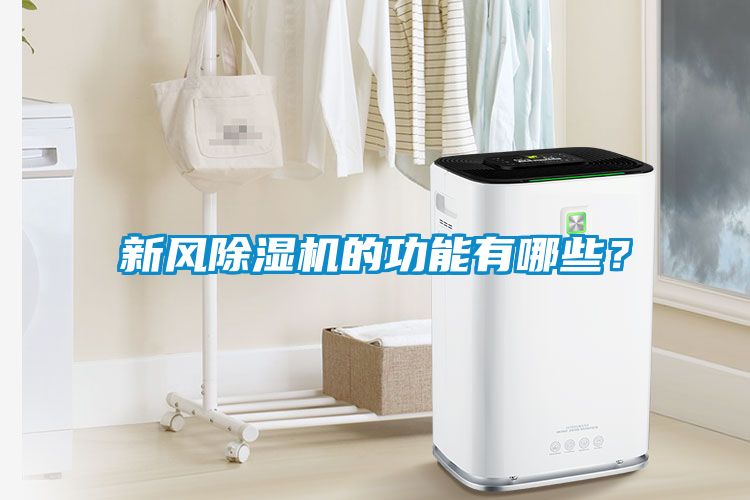 新风黄瓜视频下载污机的功能有哪些？
