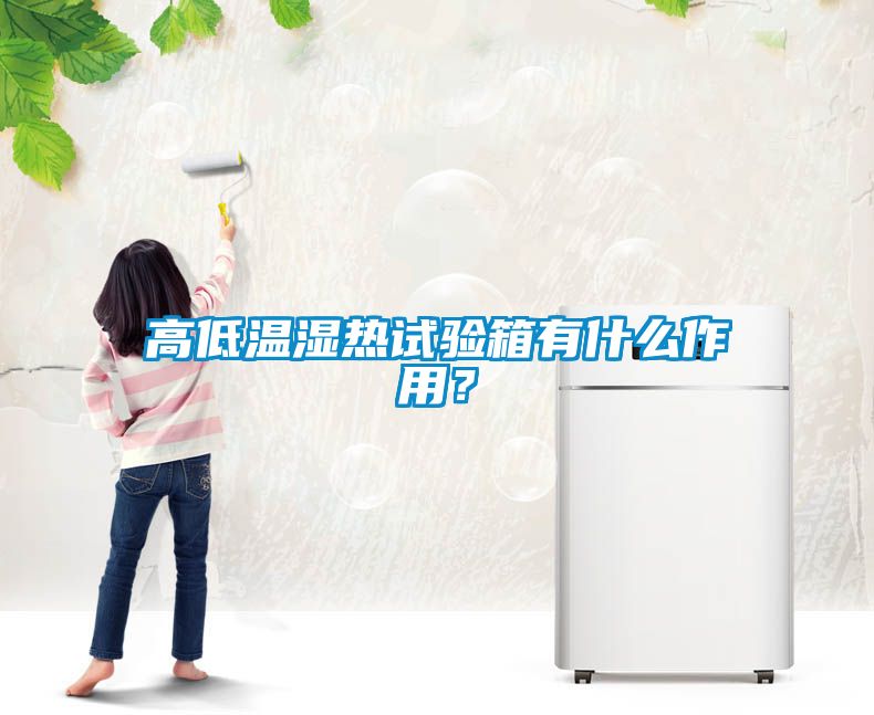 高低温湿热试验箱有什么作用？