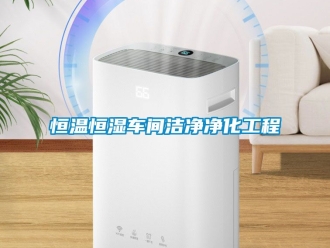知识百科恒温恒湿车间洁净净化工程