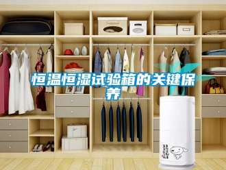 知识百科恒温恒湿试验箱的关键保养