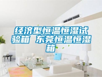 知识百科经济型恒温恒湿试验箱 东莞恒温恒湿箱