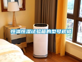 知识百科恒温恒湿试验箱的型号规格