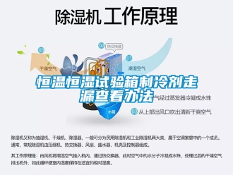 知识百科恒温恒湿试验箱制冷剂走漏查看办法
